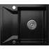 _RABAT %_|_wysyłka 24H*_ | Zlew KERNAU KGS J 4559 1B1D DEEP BLACK (czarny mat)