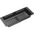 Wkładka/odsączarka z tworzywa KERNAU KPB 01 Matt Black regulowana | 320-460x185mm