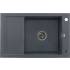 _RABAT %_|_wysyłka 24H*_ | Zlew KERNAU KGS M 6078 1B1D GRAPHITE (czarny z szarymi kropkami) _RABAT %_|_wysyłka 24H*_ | Zlew KERNAU KGS M 6078 1B1D GRAPHITE (czarny z szarymi kropkami)