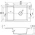 _RABAT %_|_wysyłka 24H*_ | Zlew KERNAU KGS M 6078 1B1D GRAPHITE (czarny z szarymi kropkami) _RABAT %_|_wysyłka 24H*_ | Zlew KERNAU KGS M 6078 1B1D GRAPHITE (czarny z szarymi kropkami)