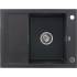 _RABAT %_|_wysyłka 24H*_ | Zlew KERNAU KGS M 4565 1B1D BLACK METALLIC (czarny metaliczny)