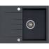 _RABAT %_|_wysyłka 24H*_ | Zlew KERNAU KGS V 4565A 1B1D BLACK METALLIC (czarny metaliczny) _RABAT %_|_wysyłka 24H*_ | Zlew KERNAU KGS V 4565A 1B1D BLACK METALLIC (czarny metaliczny)