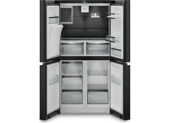 _kod RABAT 6%_|_10 lat GWARANCJI_ | Lodówka Side-by-Side LIEBHERR MBbsdi 9028 Plus | BlackSteel | BioFresh | NoFrost | 181cm