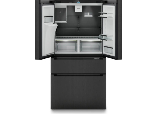 _kod RABAT 6%_|_10 lat GWARANCJI_ | Lodówka Side-by-Side LIEBHERR MBbsdi 9528 Plus | BlackSteel | BioFresh | NoFrost | 181cm