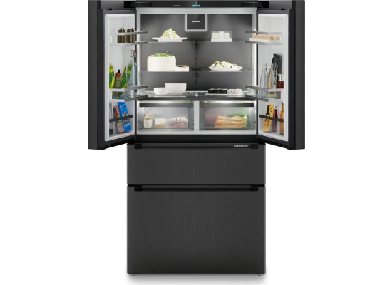 _kod RABAT 6%_|_10 lat GWARANCJI_ | Lodówka Side-by-Side LIEBHERR MBbsdi 9556 Prime | BlackSteel | BioFresh Professional | 181cm