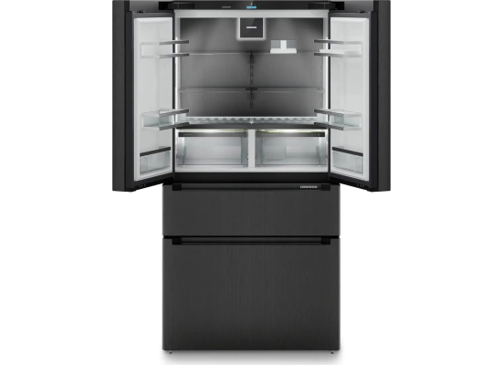 _kod RABAT 6%_|_10 lat GWARANCJI_ | Lodówka Side-by-Side LIEBHERR MBbsdi 9556 Prime | BlackSteel | BioFresh Professional | 181cm