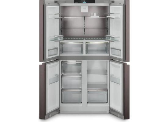 _kod RABAT 6%_|_10 lat GWARANCJI_ | Lodówka Side-by-Side LIEBHERR MBtsdi 9024 Plus | TerraSteel | BioFresh | NoFrost | 181cm