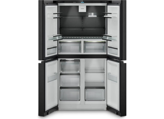 _kod RABAT 6%_|_10 lat GWARANCJI_ | Lodówka Side-by-Side LIEBHERR MBbsdi 9024 Plus | BlackSteel | BioFresh | NoFrost | 181cm