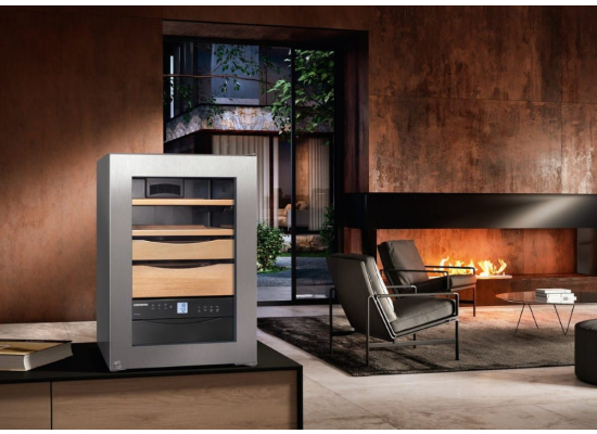 _kod RABAT 6%_|_10 lat GWARANCJI_ | Chłodziarka do przechowywania cygar LIEBHERR ZKes 453 Humidor |61cm