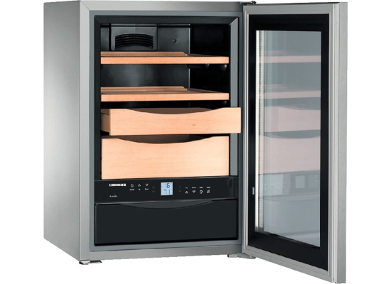 _kod RABAT 6%_|_10 lat GWARANCJI_ | Chłodziarka do przechowywania cygar LIEBHERR ZKes 453 Humidor |61cm