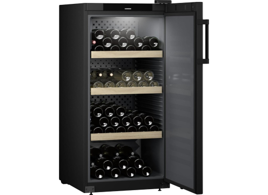_kod RABAT 6%_|_10 lat GWARANCJI_ | Winiarka wolnostojąca LIEBHERR WSbl 4201 GrandCru | 1 strefa, 141 butelek | 128cm