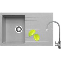 __wysyłka 24H*__ | ZESTAW PYRAMIS | ALAZIA (79x50) 1B 1D szary beton + FLESSI szary (070186612F)