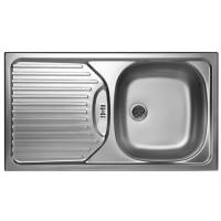 __wysyłka 24H*__ | Zlew PYRAMIS ET78 SEMIFLAT stal GŁADKA | odpływ 60mm (100139001) *** zamów wycięcie otworów GRATIS ***