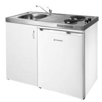 __wysyłka 24H*__ | Minikuchnia 5w1 PYRAMIS MK 100x60 | komora LEWA | lodówka, płyta, zlew, szafka + GRATIS bateria CHROM