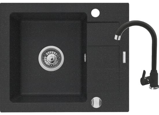__wysyłka 24H*__ | ZESTAW PYRAMIS | SPARTA MINI (56x44) 1B 1D + LUNGO czarny (nakrapiany) (070179412L)