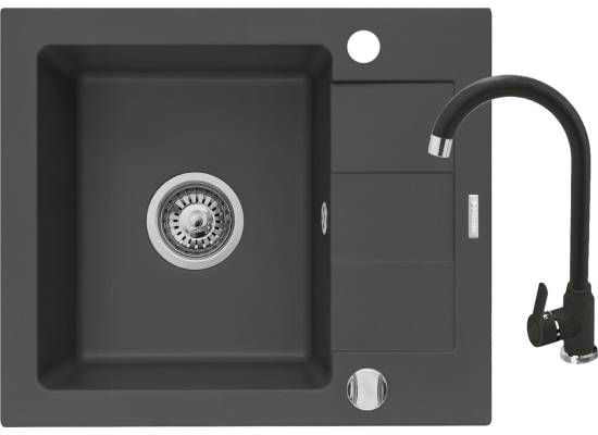 __wysyłka 24H*__ | ZESTAW PYRAMIS | SPARTA MINI (56x44) 1B 1D + LUNGO karbon (czarny mat) (070179612L)