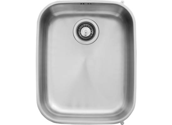 __wysyłka 24H*__ | Zlew PYRAMIS IRIS (50x40) 1B stal GŁADKA (100008401)