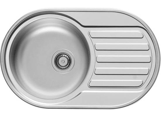 Zlew PYRAMIS SR MINI stal GŁADKA (100166801) *** zamów wycięcie otworów GRATIS ***