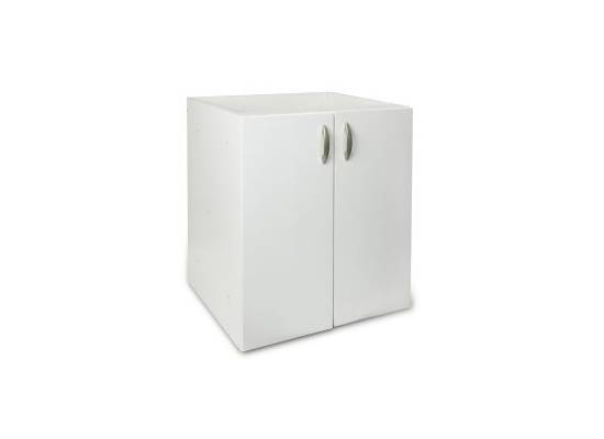__wysyłka 24H*__ | Szafka PYRAMIS pod zlew nakładany 80x60cm (OKLEINA BIAŁA) (36005001)
