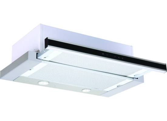 Okap teleskopowy PYRAMIS LTX 1151 stal szczotkowana INOX (pilot w komplecie) (65016101)