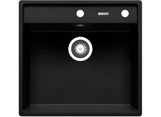 __wysyłka 24H*__ | Zlew PYRAMIS CAMEA (53x50) 1B karbon (czarny mat) (70058201) + odsączarka GRATIS *** zamów wycięcie otworów GRATIS ***