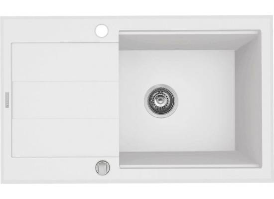 Zlew PYRAMIS SPARTA PLUS LUX (78X48) 1B 1D biały polarny (70084101) *** zamów wycięcie otworów GRATIS ***