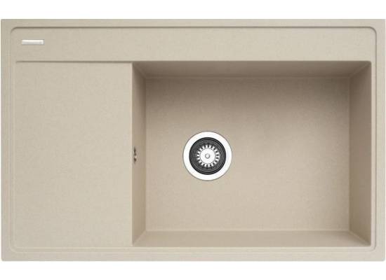 __wysyłka 24H*__ | Zlew PYRAMIS CAMEA (79x50) 1B 1D (PRAWA) beż piaskowy (70091101) + wkładka + rollmata *** zamów wycięcie otworów GRATIS ***