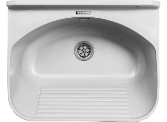 __wysyłka 24H*__ | Zlew komora gospodarcza PYRAMIS STANDARD biały (70178501)