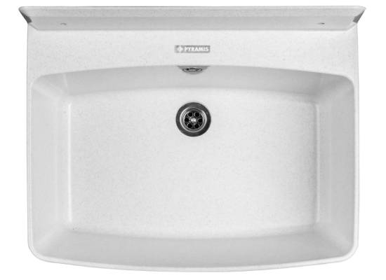 __wysyłka 24H*__ | Zlew komora gospodarcza PYRAMIS PLUS biały (70178901)