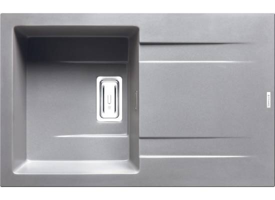 __wysyłka 24H*__ | Zlew PYRAMIS KARTESIO (79x50) 1B 1D szary beton (70238801) *** zamów wycięcie otworów GRATIS ***