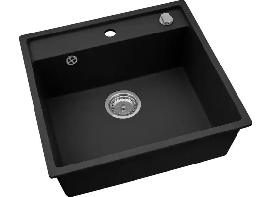 __wysyłka 24H*__ | Zlew PYRAMIS CAMEA (53x50) 1B beż piaskowy (70007801) + odsączarka GRATIS *** zamów wycięcie otworów GRATIS ***