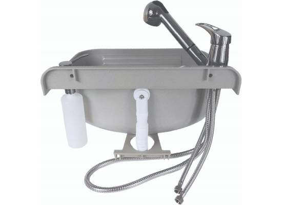 __wysyłka 24H*__ | Zlew komora gospodarcza PYRAMIS STANDARD granit (szary) (70178601)