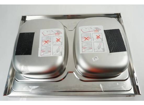 Zlew PYRAMIS INTL (80x60) 2B stal LEN (100117801) *** zamów wycięcie otworów GRATIS ***