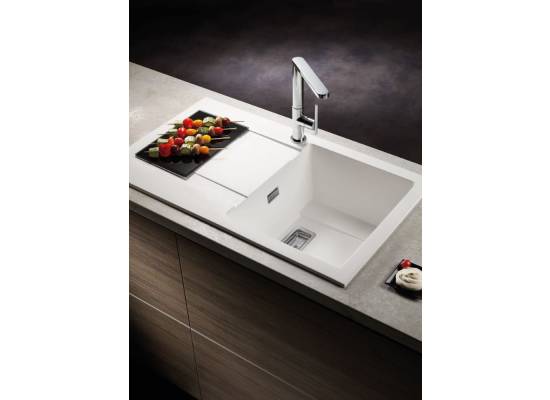 __wysyłka 24H*__ | Zlew PYRAMIS KARTESIO (79x50) 1B 1D karbon (czarny mat) (70052726) *** zamów wycięcie otworów GRATIS ***