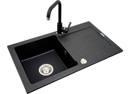 __wysyłka 24H*__ | ZESTAW PYRAMIS | SPARTA (76x44) 1B 1D + LUNGO karbon (czarny mat) (070027501L)