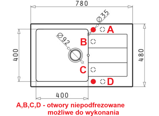 __wysyłka 24H*__ | ZESTAW PYRAMIS | SPARTA PLUS (78x48) 1B 1D + LUNGO czarny (nakrapiany) (070052701L)