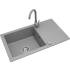 ZESTAW PYRAMIS | KORFU (78x46) 1B 1D + BELLO karbon (czarny mat) (070061101Bn)