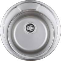 __WYSYŁKA 48H*__ | Zlew QUADRON HUGO 210 stal LEN (HD210LEN4936)