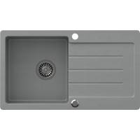 Zlew QUADRON JOHNNY 111 SILVER STONE (szary) (HCQJ7744SZK)