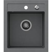 __WYSYŁKA 48H*__ | Zlew QUADRON JOHNNY 100 SILVER STONE (szary) (HCQJ4350SZK)