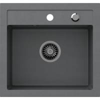 __WYSYŁKA 48H*__ | Zlew QUADRON JOHNNY 110 SILVER STONE (szary) (HCQJ5047SZK)