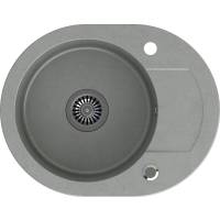 __WYSYŁKA 48H*__ | Zlew QUADRON JOHNNY 216 SILVER STONE (szary) (HCQC5846SZK)