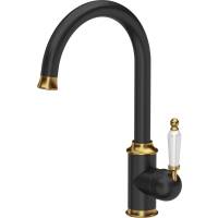 __WYSYŁKA 48H*__ | Bateria QUADRON RACHEL PURE CARBON (czarny mat) + ZŁOTY (3623504_BLMPVDG1)