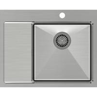 __WYSYŁKA 24H*^__ | Zlew QUADRON RUSSEL 116 | komora PRAWA | INOX (stal szczotkowana) (HB7911-RBS)