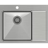 __WYSYŁKA 24H*^__ | Zlew QUADRON RUSSEL 116 | komora LEWA | INOX (stal szczotkowana) (HB7911BS)