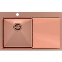 __WYSYŁKA 48H*__ | Zlew QUADRON RUSSEL 111 COPPER (miedź szczotkowana) (HB7912PVDBSC1)