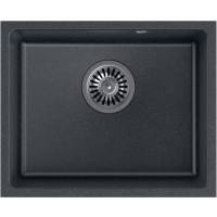 __WYSYŁKA 48H*__ | Zlew QUADRON ALEC 40 BLACK DOTTED (czarny nakrapiany) (HQA4640CZK)