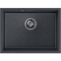 __WYSYŁKA 48H*__ | Zlew QUADRON ALEC 50 BLACK DOTTED (czarny nakrapiany) (HQA5340CZK)