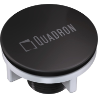 __WYSYŁKA 48H*__ | Zaślepka QUADRON 45mm PURE CARBON (czarny mat) (M4439-BLM)