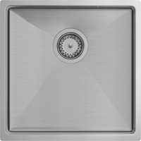__WYSYŁKA 48H*__ | Zlew QUADRON ANTHONY 50 INOX (stal szczotkowana) (MF4444BS)